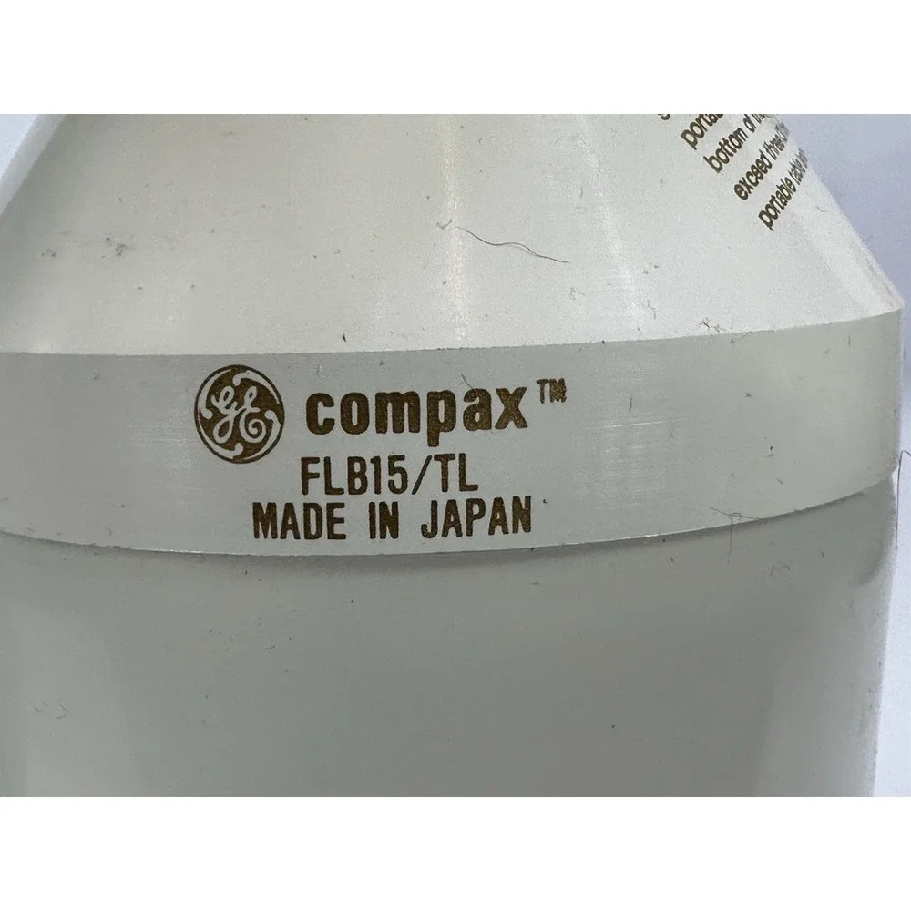 GE FLB15/TL 15W 120V Fluorescent Bulb